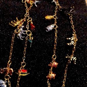 Joan Rivers Noah's Ark necklace